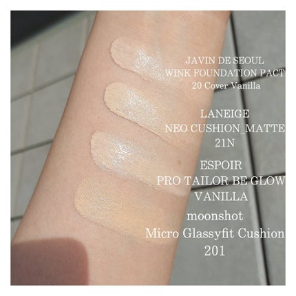 ジャビンドゥソウル ウインクファンデーションパクト/Javin De Seoul/クッションファンデーションを使ったクチコミ(3枚目)