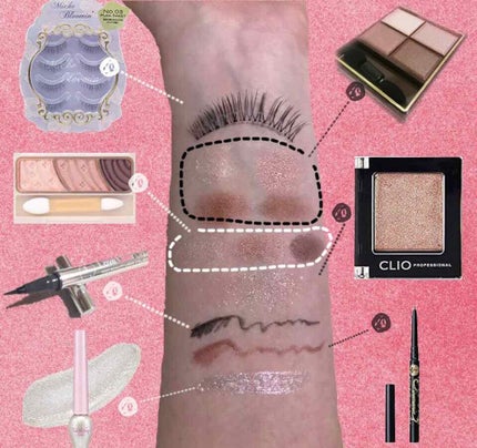 スキニーリッチシャドウ/excel/アイシャドウパレットを使ったクチコミ(4枚目)