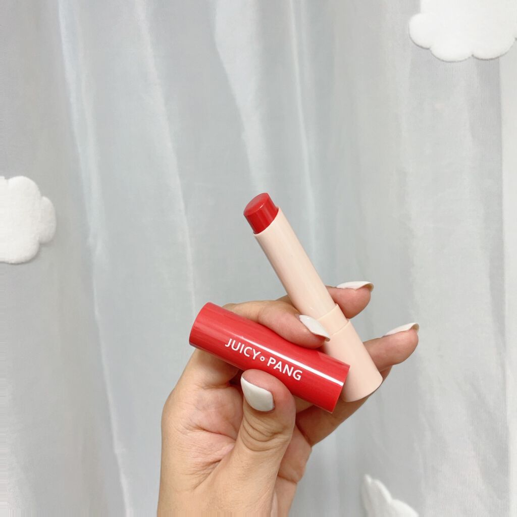 アピュー ジューシーパン カラーリップバーム CR01　グレープフルーツコーラル/A’pieu/リップバームを使ったクチコミ（2枚目）