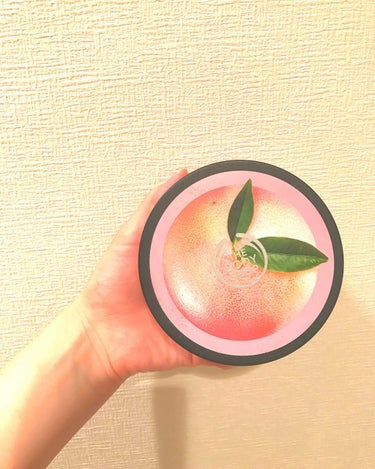 ボディバター ピンクグレープフルーツ/THE BODY SHOP/ボディクリームを使ったクチコミ（1枚目）