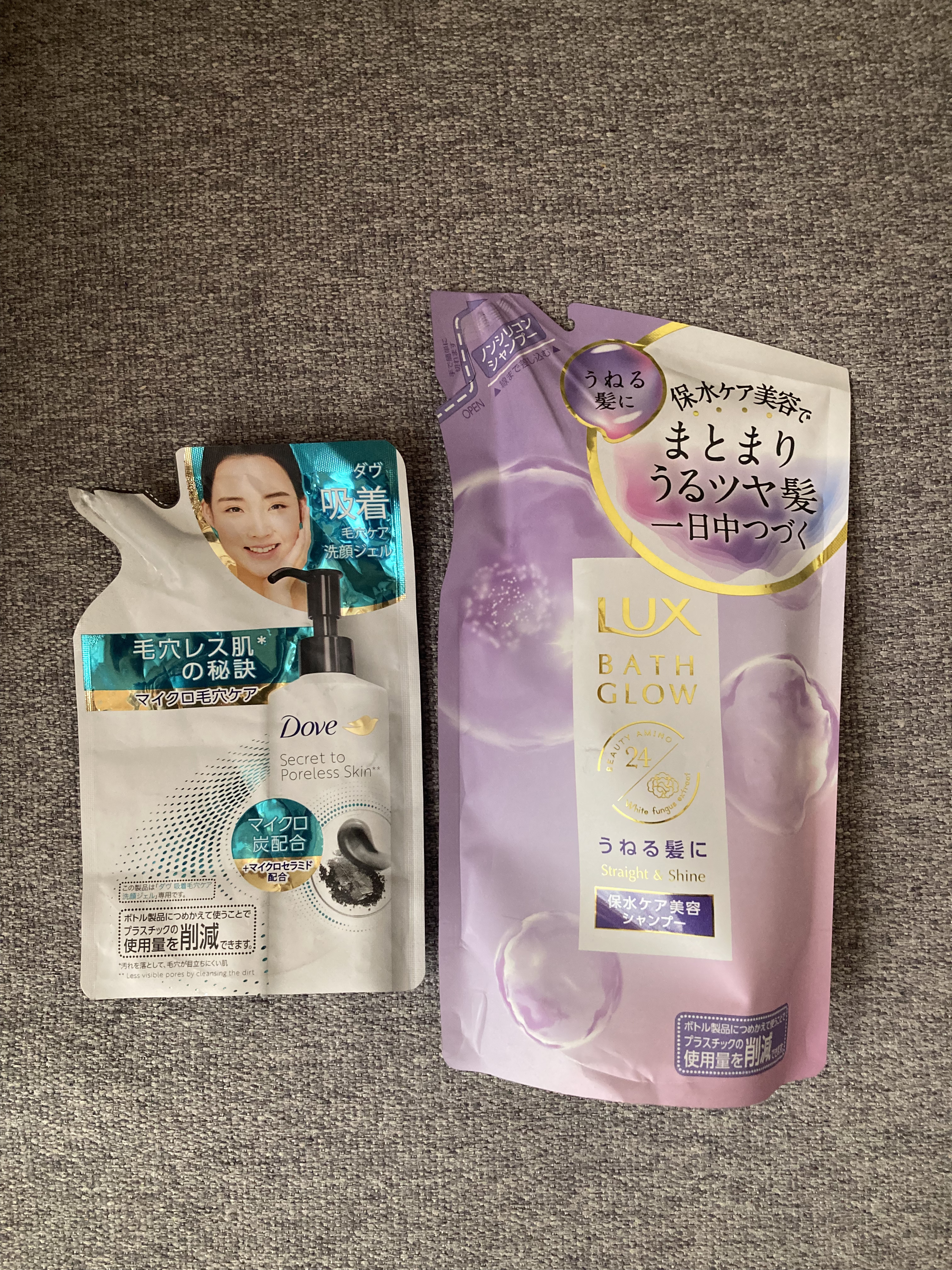 ダヴ 吸着毛穴ケア 洗顔ジェル 詰替/ダヴ/その他洗顔料を使ったクチコミ（1枚目）