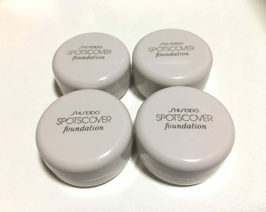 スポッツカバー ファウンデイション/SHISEIDO/クリームコンシーラーを使ったクチコミ（1枚目）