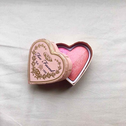 スウィートハーツ パーフェクト フラッシュ ブラッシュ/Too Faced/パウダーチークを使ったクチコミ(1枚目)