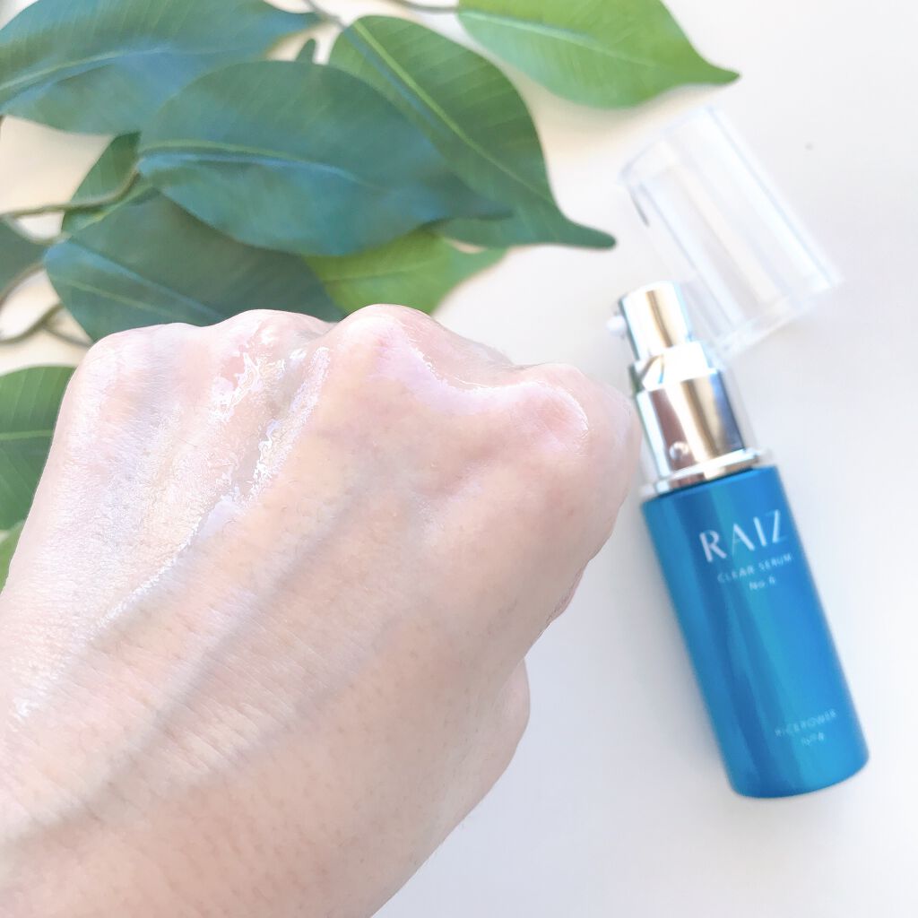 クリアセラムNo.6/RAIZ/美容液を使ったクチコミ（3枚目）