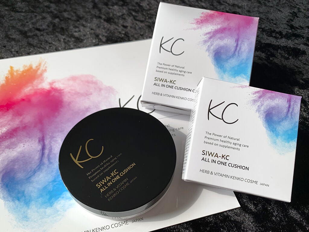 SIWA-KC オールインワンクッション/ハーブ健康本舗/クッションファンデーションを使ったクチコミ(1枚目)