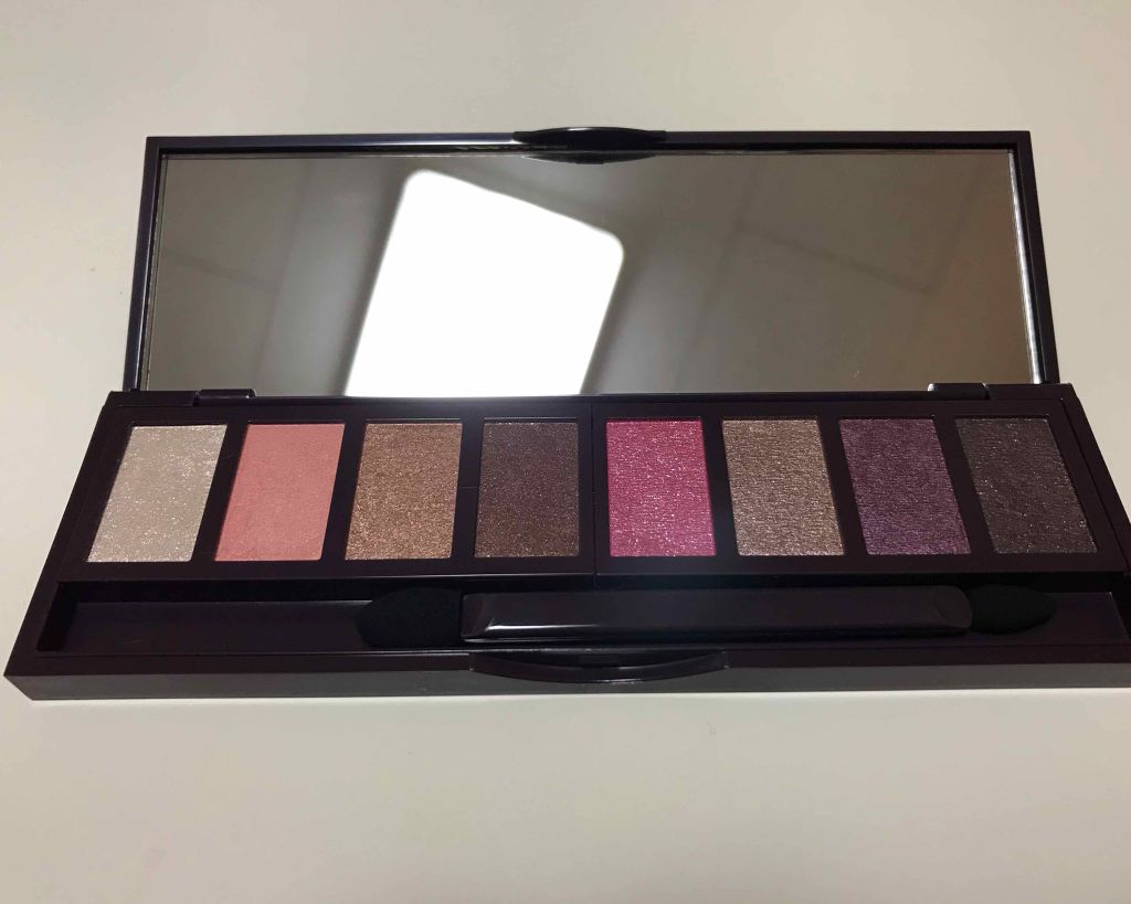 グラマラスリッチ アイパレット (クリスマスコフレ 2018)/Visée/メイクアップキットを使ったクチコミ(2枚目)
