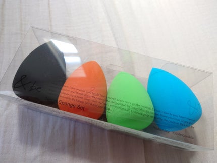 &be ブラックスポンジ/&be/パフ・スポンジを使ったクチコミ(1枚目)