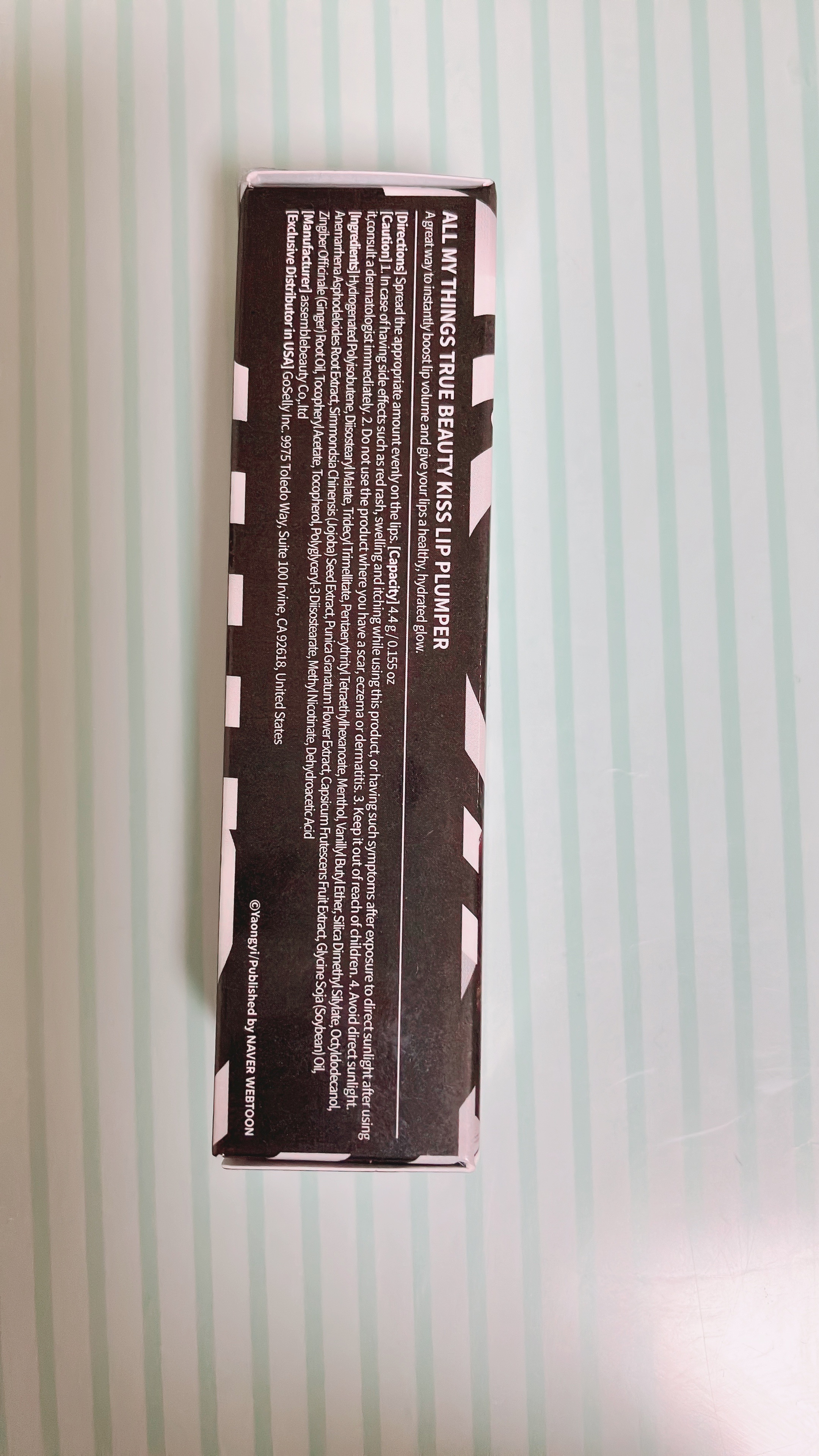 オールマイシングス トゥルービューティ キス リッププランパー 06 エブリデイ/all my things/リッププランパーを使ったクチコミ（2枚目）