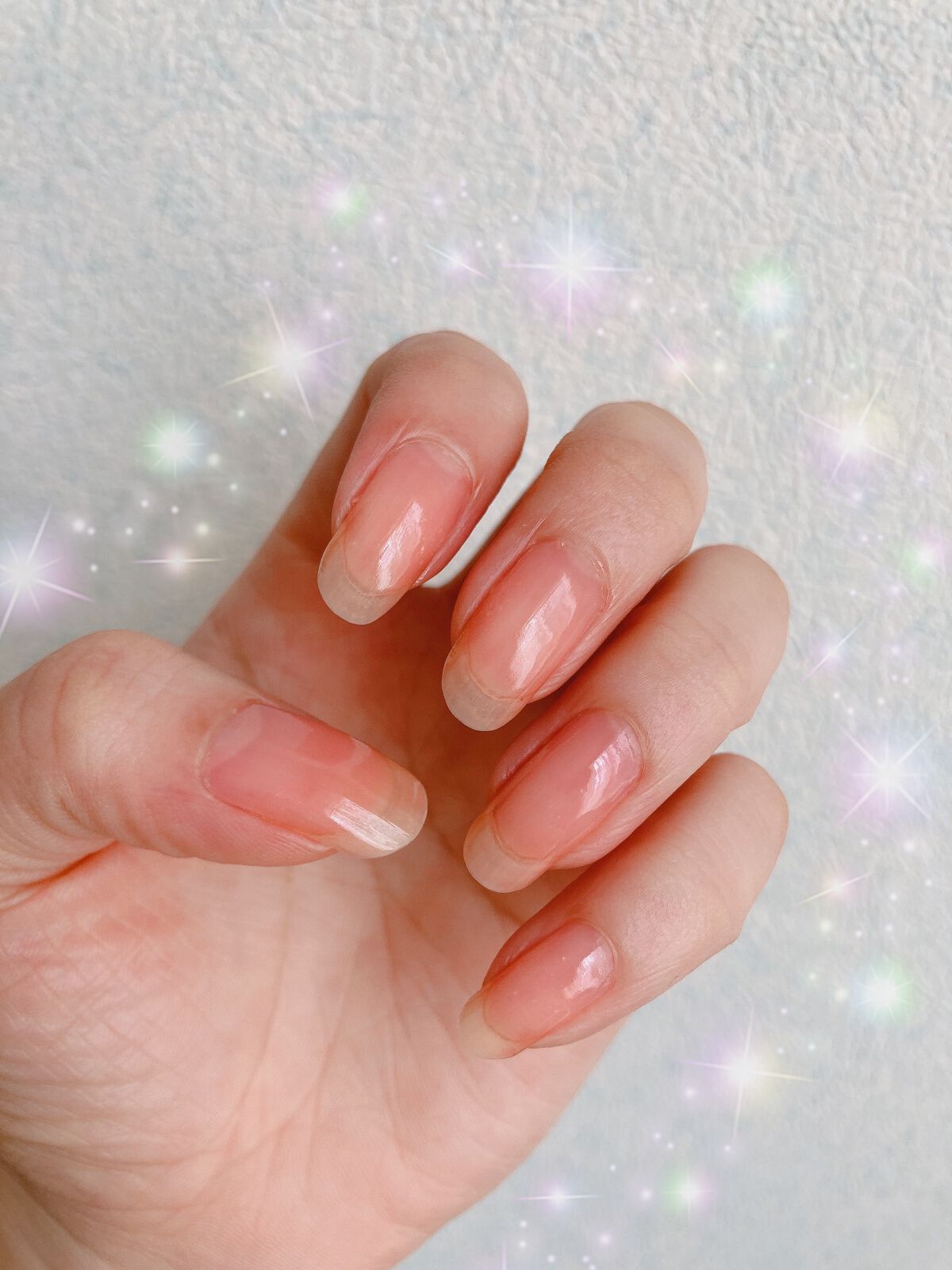 フレンドネイル(リニューアル品)	 1-4(33120)シアーコーラル/DAISO/マニキュアを使ったクチコミ（3枚目）