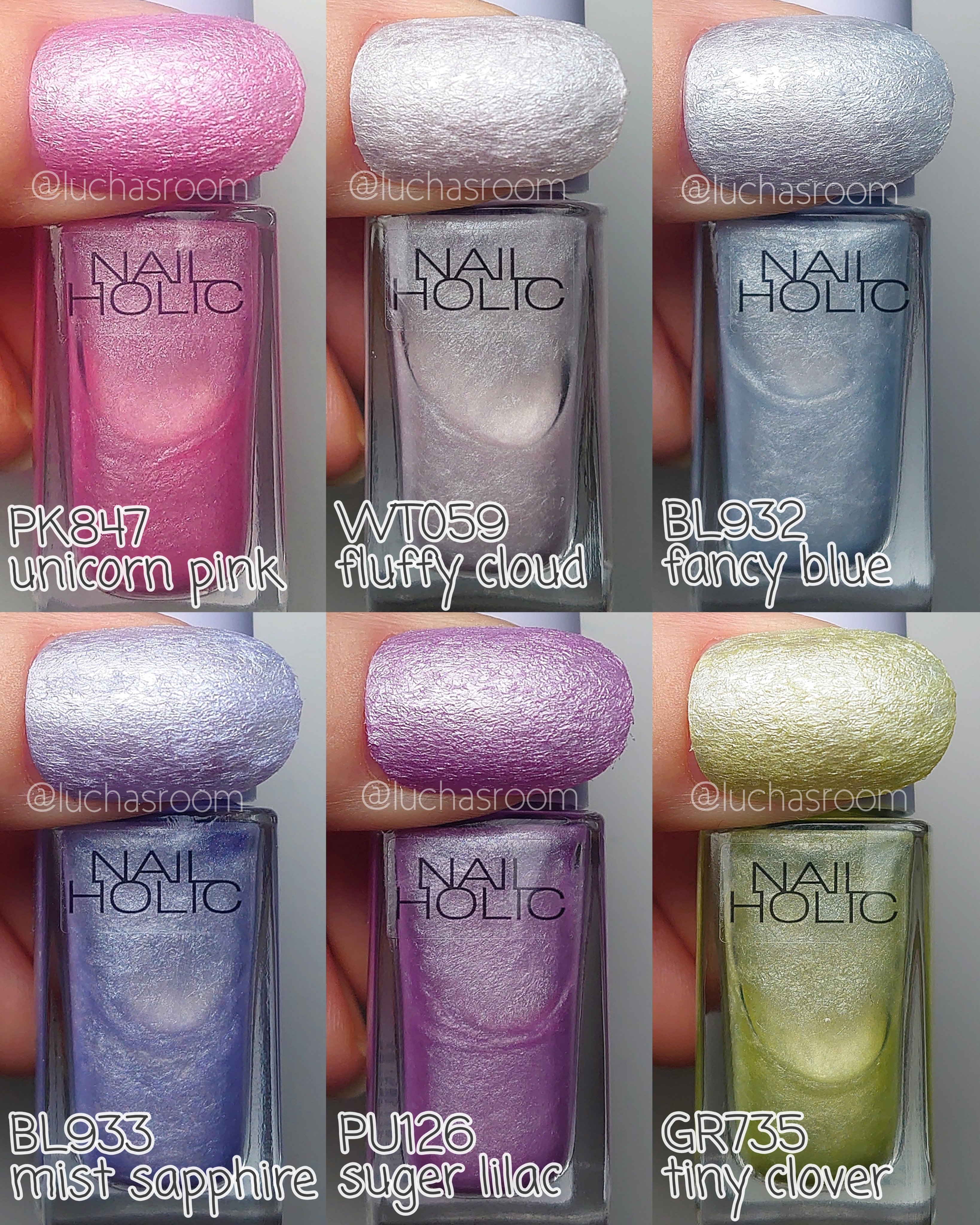 ネイルホリック リミテッドカラー Spring knit Collection BL932 ファンシーブルー/ネイルホリック/マニキュアを使ったクチコミ（3枚目）