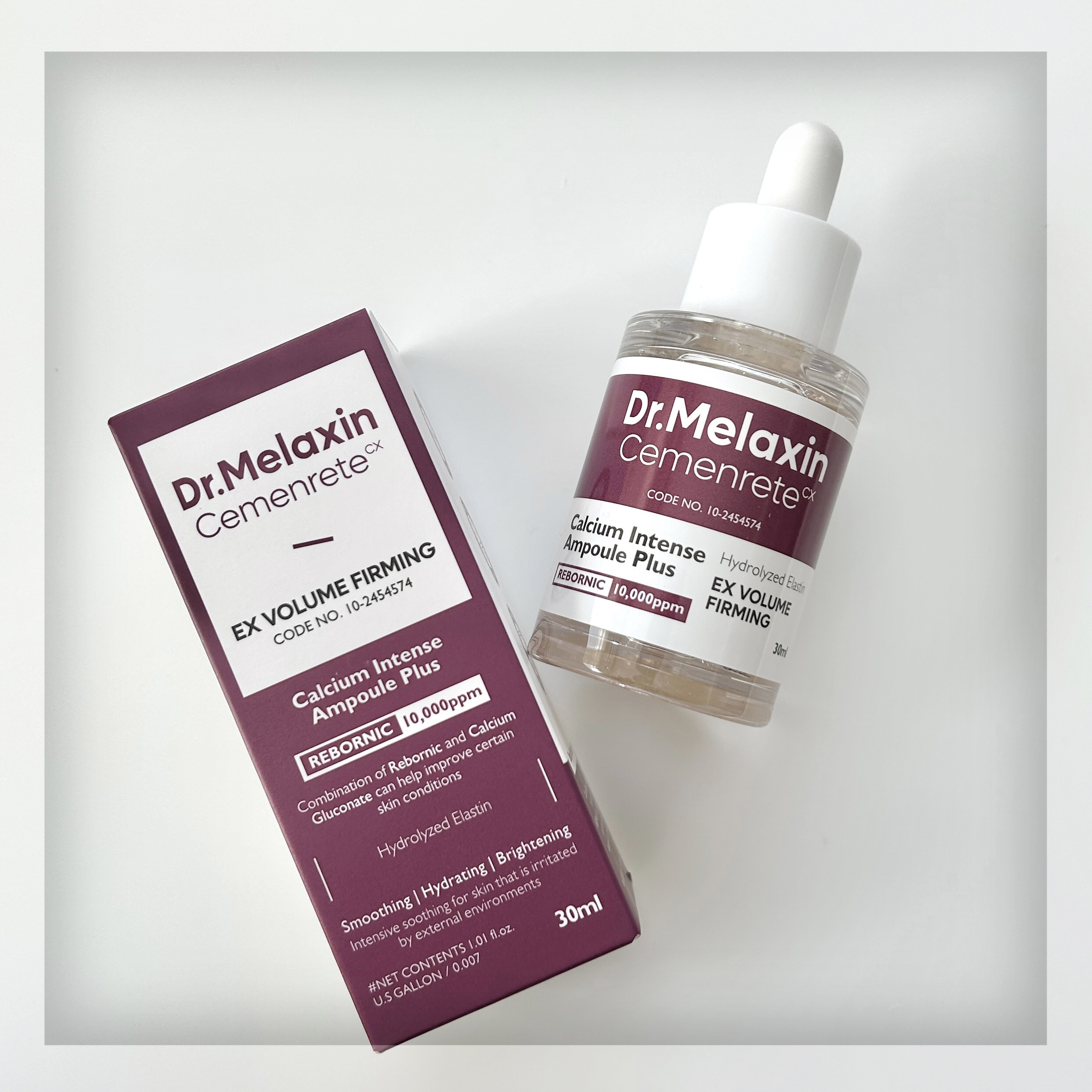 Cemenrete Calcium Intense Cream/Dr.Melaxin/フェイスクリームを使ったクチコミ（2枚目）