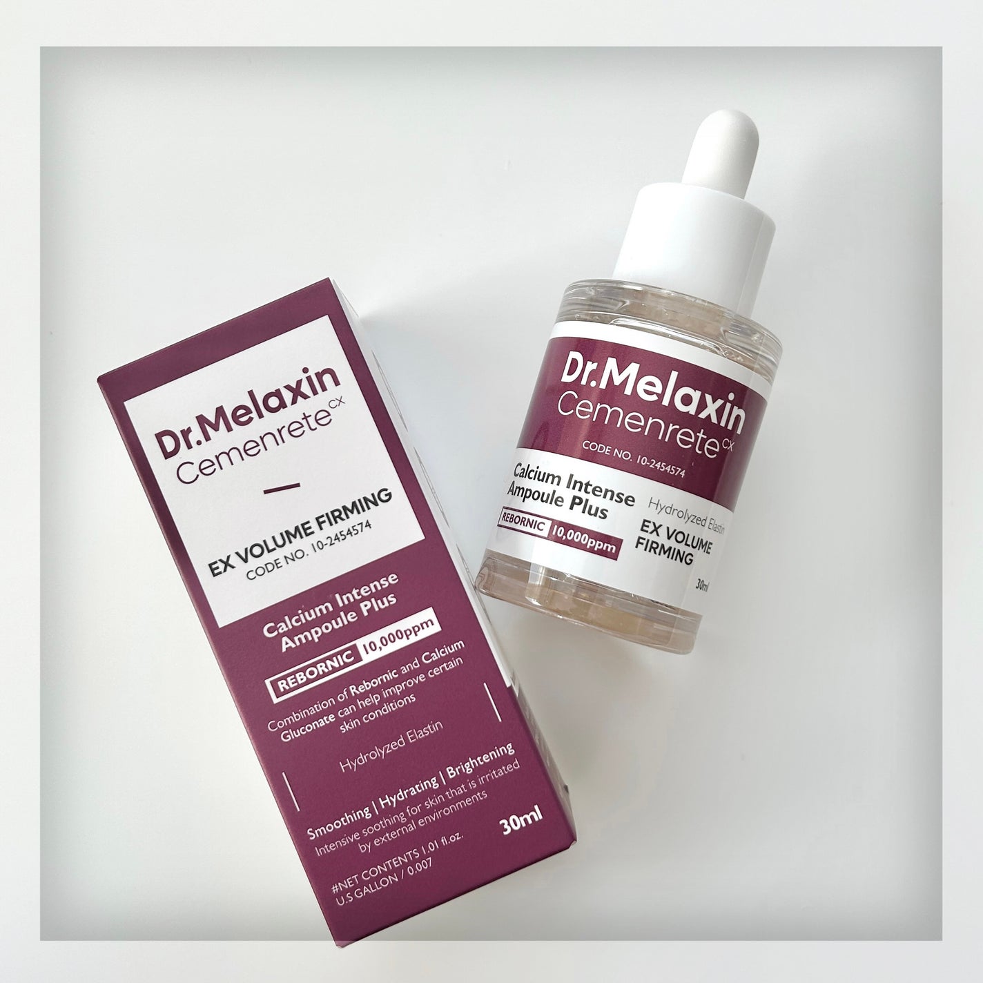 Cemenrete Calcium Intense Cream/Dr.Melaxin/フェイスクリームを使ったクチコミ(2枚目)