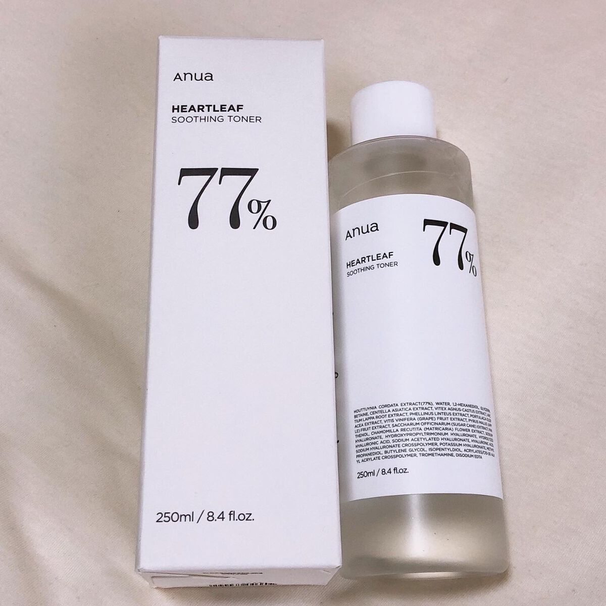 ドクダミ 77 スージングトナー/Anua/化粧水を使ったクチコミ（2枚目）