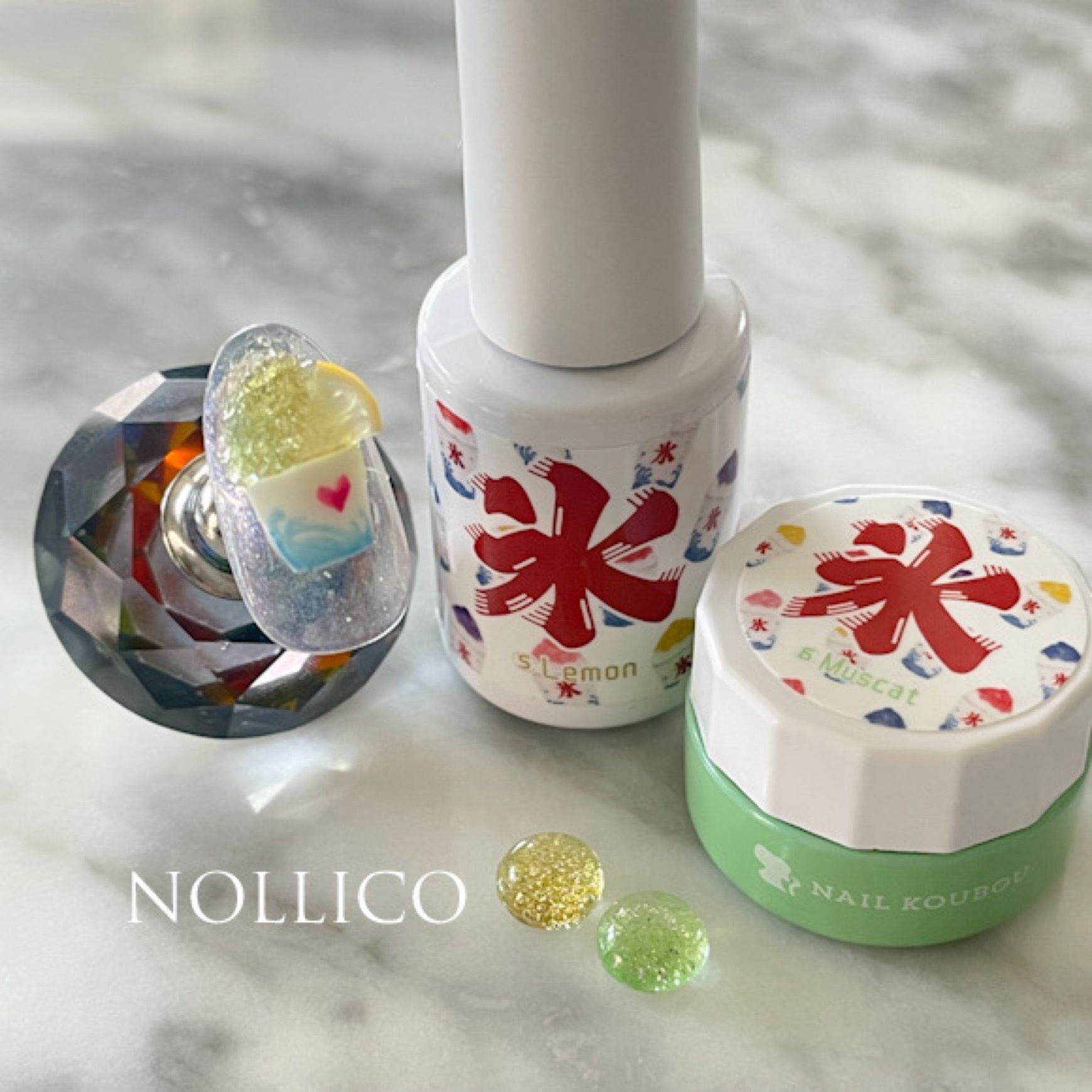 かき氷マグネット / ネイル工房