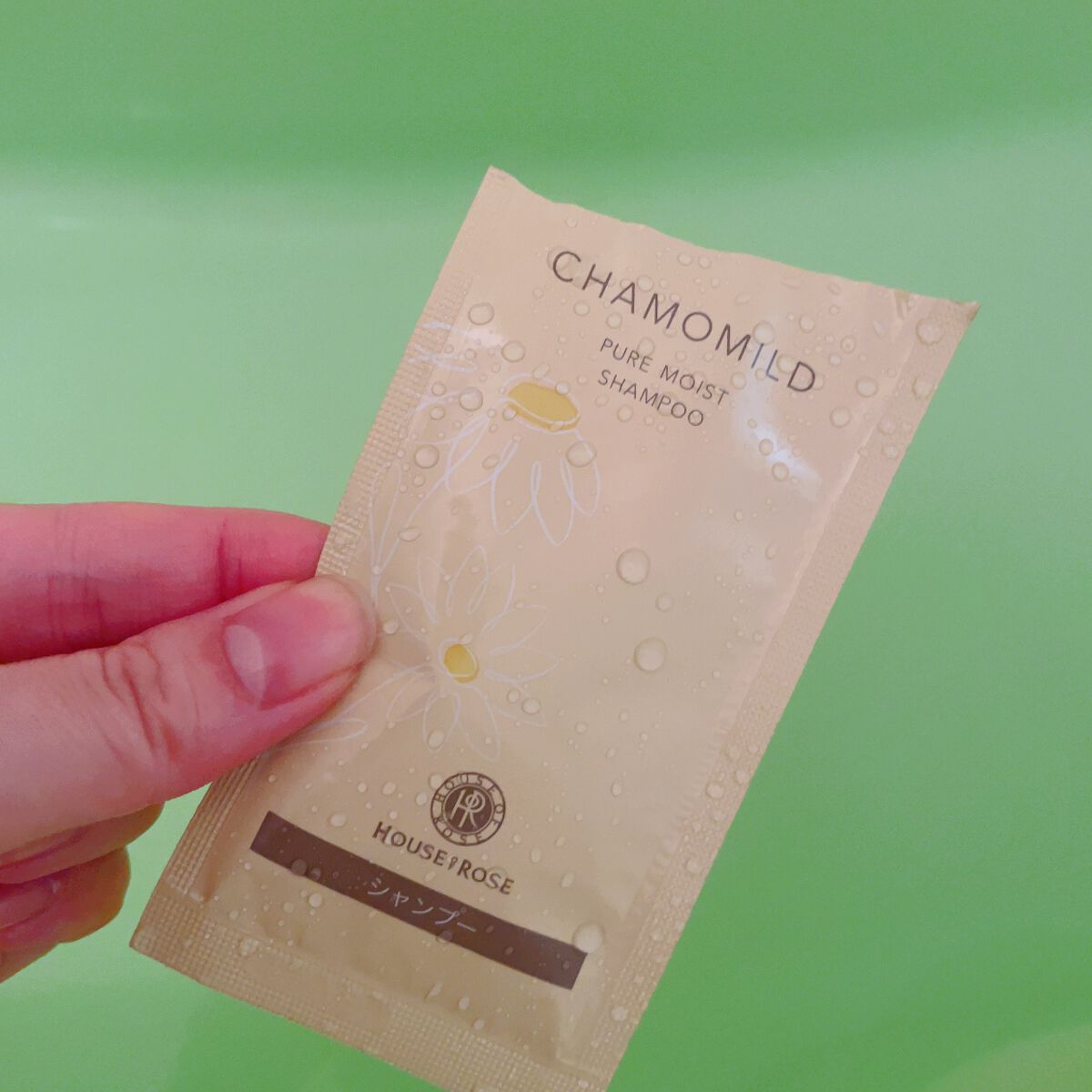 カモマイルド ピュアモイスト シャンプー/ハウス オブ ローゼ/市販シャンプーを使ったクチコミ（1枚目）