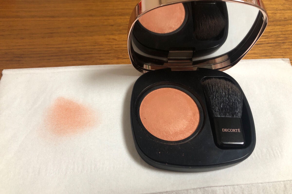パウダー ブラッシュ/DECORTÉ/パウダーチークを使ったクチコミ(4枚目)