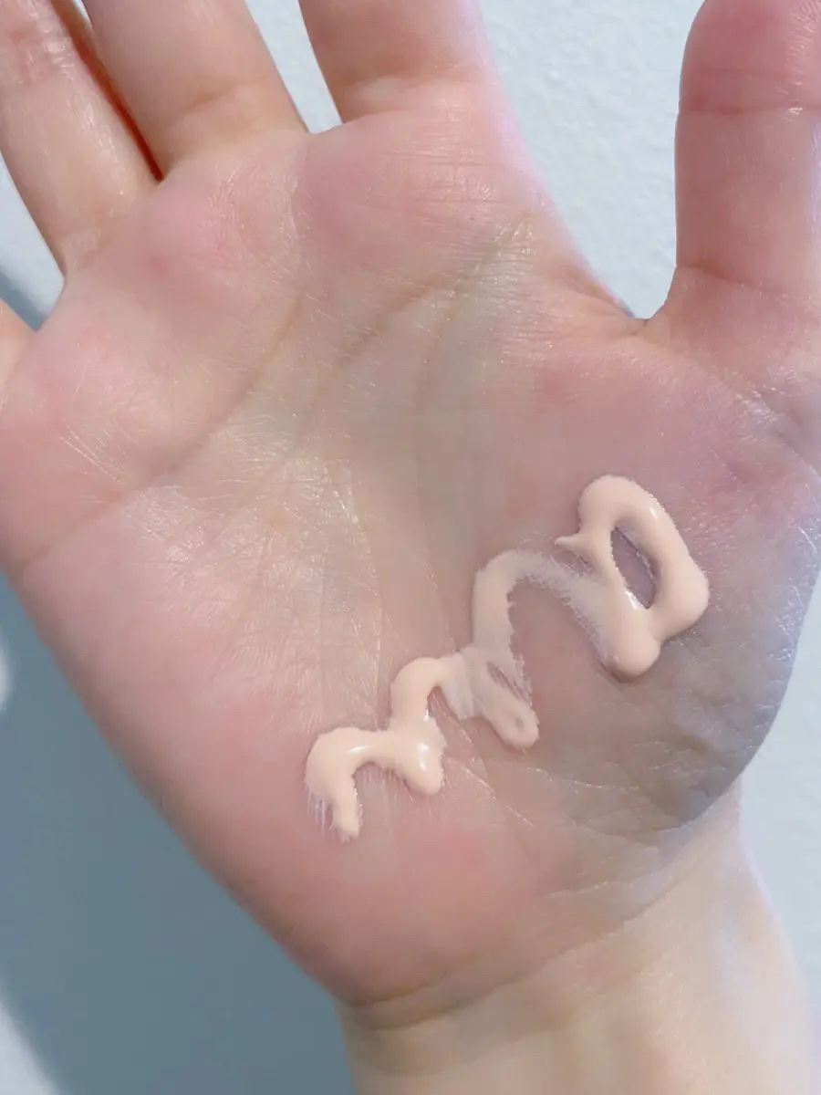 ダルバ ウォータフル トーンアップ サンクリーム(パープル)/ダルバ/日焼け止めクリームを使ったクチコミ（3枚目）