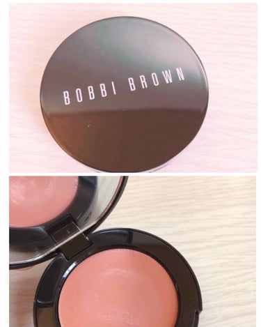 ポット ルージュ 06 パウダーピンク/BOBBI BROWN/ジェル・クリームチークを使ったクチコミ（1枚目）