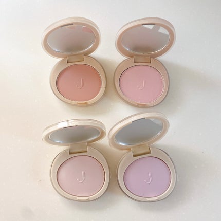 CUBISM ニュアンスグロウパウダー #M304 スノーラベンダー(2.5g)/Joocyee/パウダーチークを使ったクチコミ(1枚目)