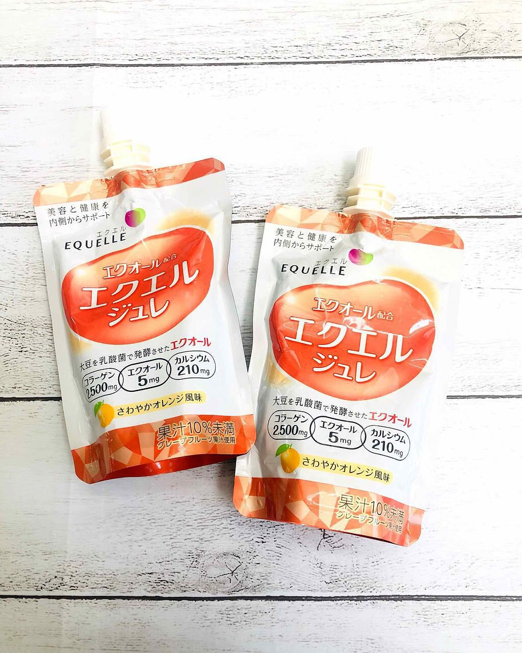 エクエル ジュレ さわやかオレンジ風味/大塚製薬/ゼリー飲料を使ったクチコミ（1枚目）