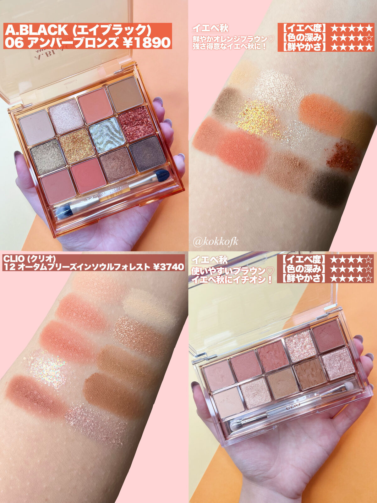 パーフェクトマルチアイズ/キャンメイク/アイシャドウパレットを使ったクチコミ（2枚目）