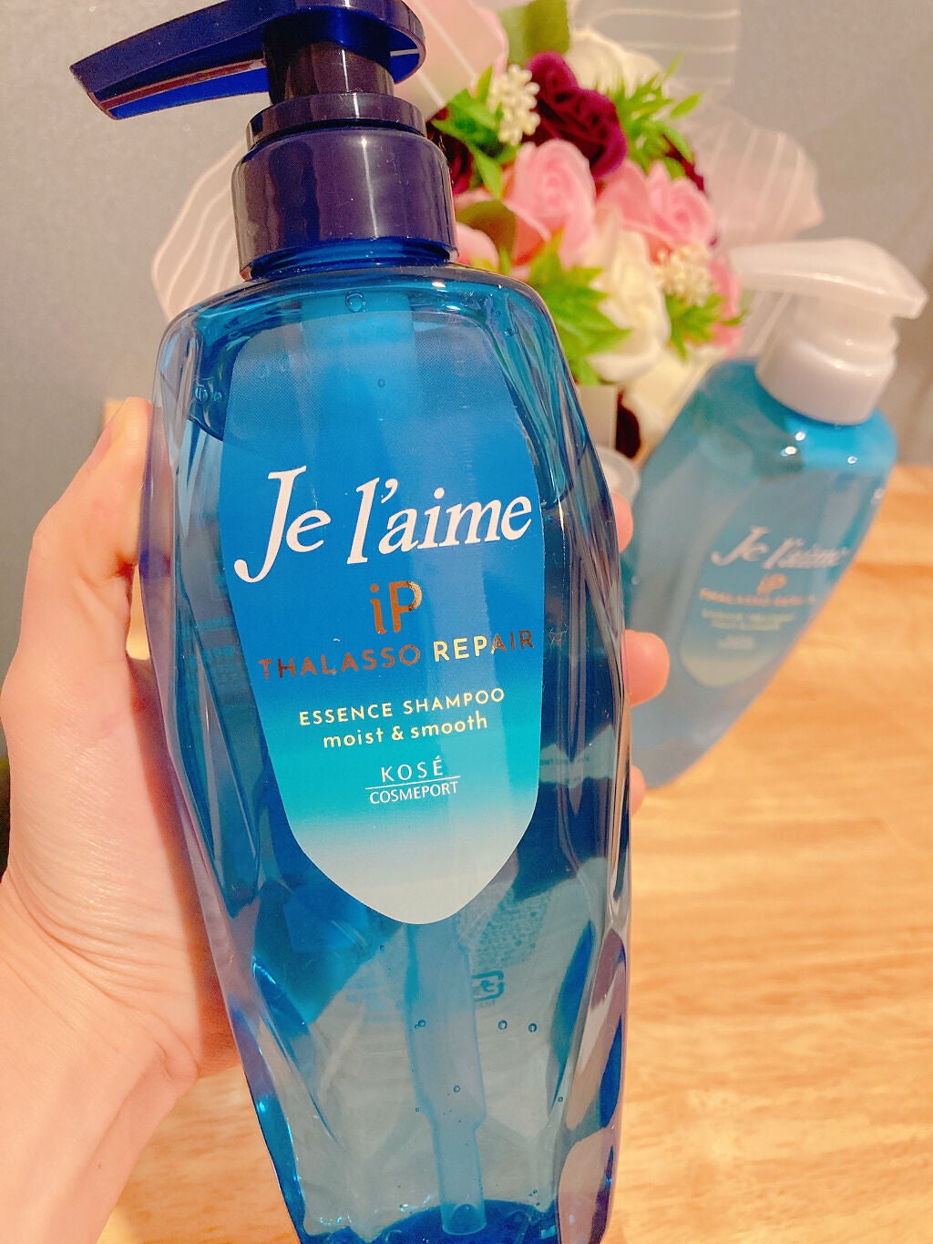 iP ã¿ã©ãœãªã㢠è£ä¿®çŸå®¹æ¶² ã·ã£ã³ããŒ/ããªãŒãã¡ã³ã (ã¢ã€ã¹ãïŒã¹ã ãŒã¹)/Je l'aime/åžè²©ã·ã£ã³ããŒã䜿ã£ãã¯ãã³ãïŒ5æç®ïŒ