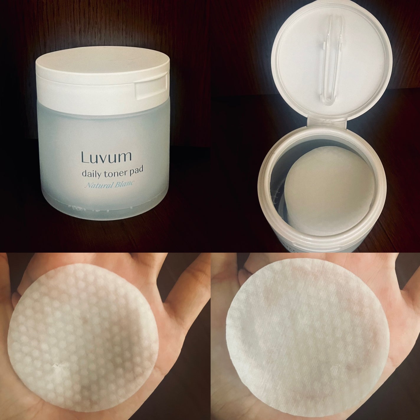 ナチュラルブランデイリートナーパッド/Luvum/トナーパッドを使ったクチコミ(1枚目)