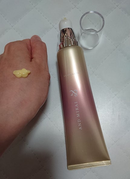 スキン アップ ジェルクリームEX/AND MIRAI/オールインワン化粧品を使ったクチコミ(1枚目)