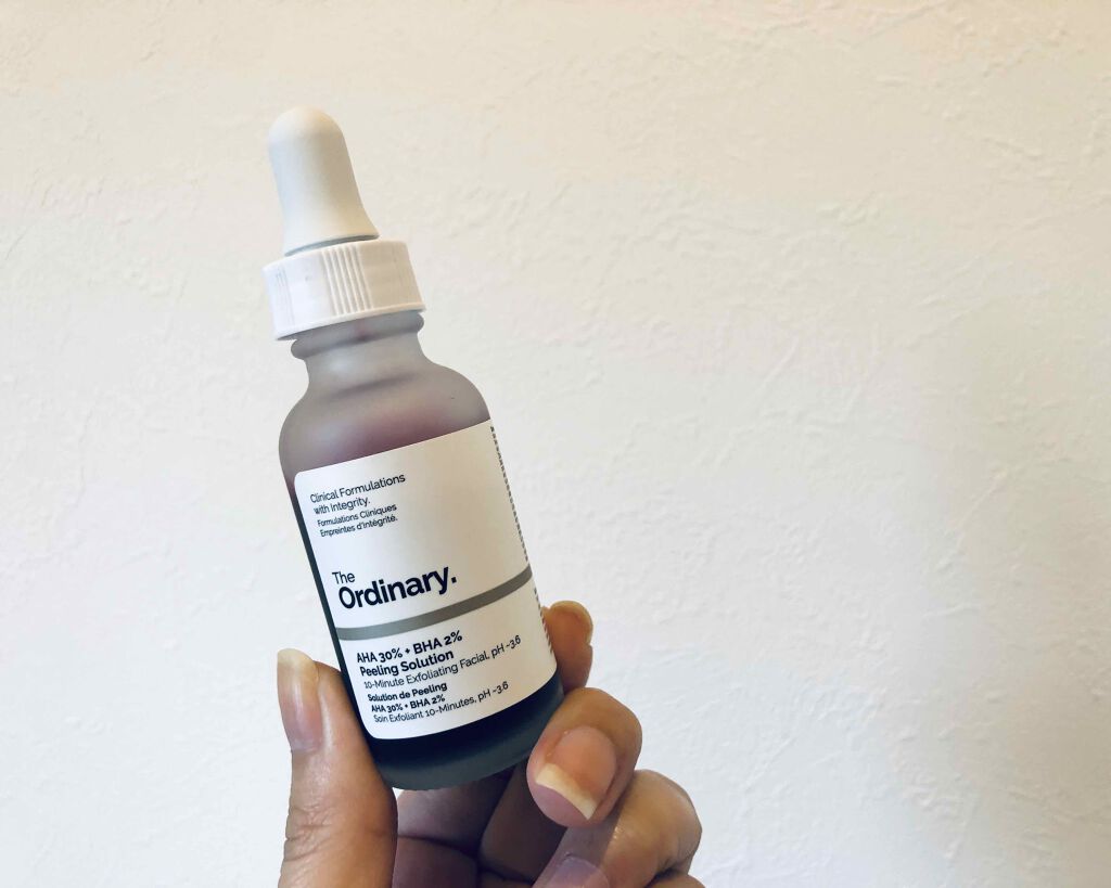 AHA 30% + BHA 2% Peeling Solution/The Ordinary/ピーリングを使ったクチコミ（1枚目）
