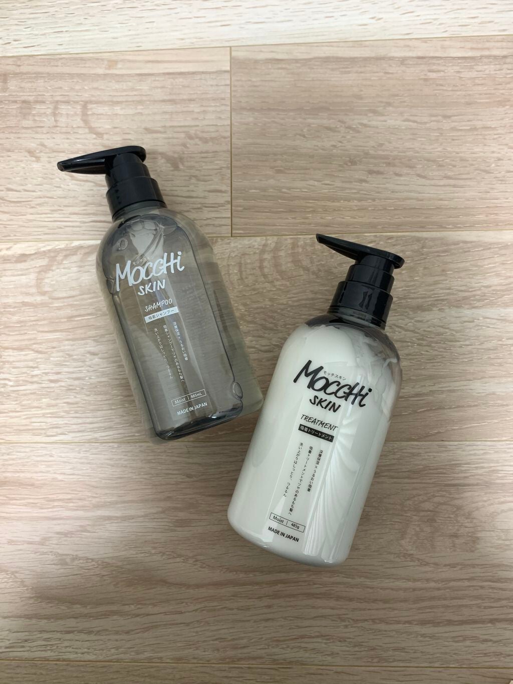 吸着シャンプーM(モイスト) & 吸着トリートメントM(モイスト)/MoccHi SKIN/市販シャンプーを使ったクチコミ(1枚目)