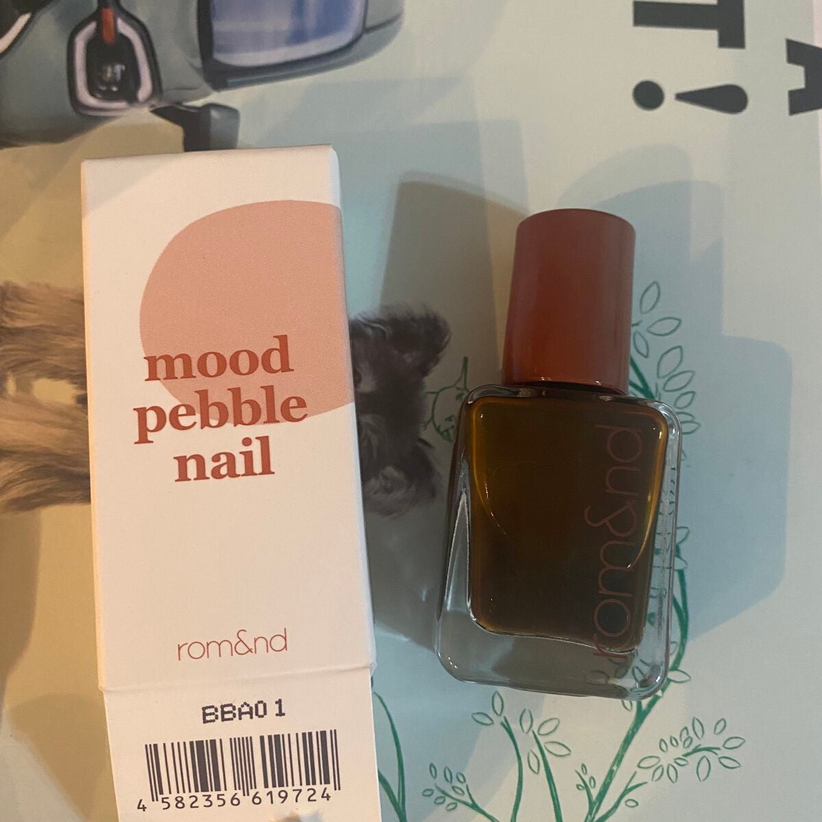 ムードペブルネイル/rom&nd/マニキュアを使ったクチコミ(4枚目)