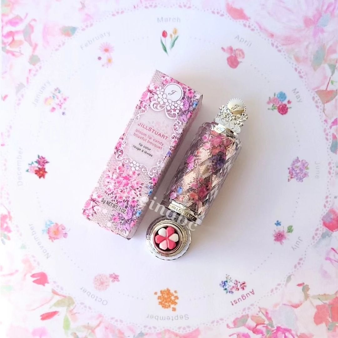 ブルーム リップ キャンディ ブリスフルブーケ/JILL STUART/口紅を使ったクチコミ(1枚目)