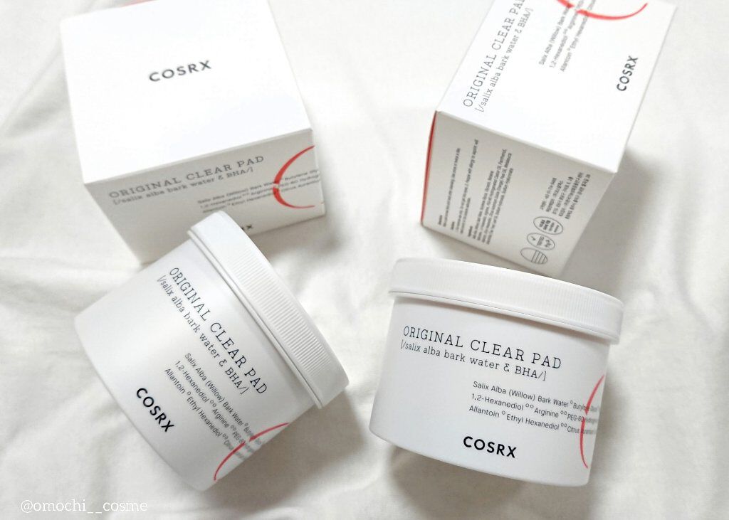 ワンステップオリジナルクリアパッド/COSRX/トナーパッドを使ったクチコミ（1枚目）