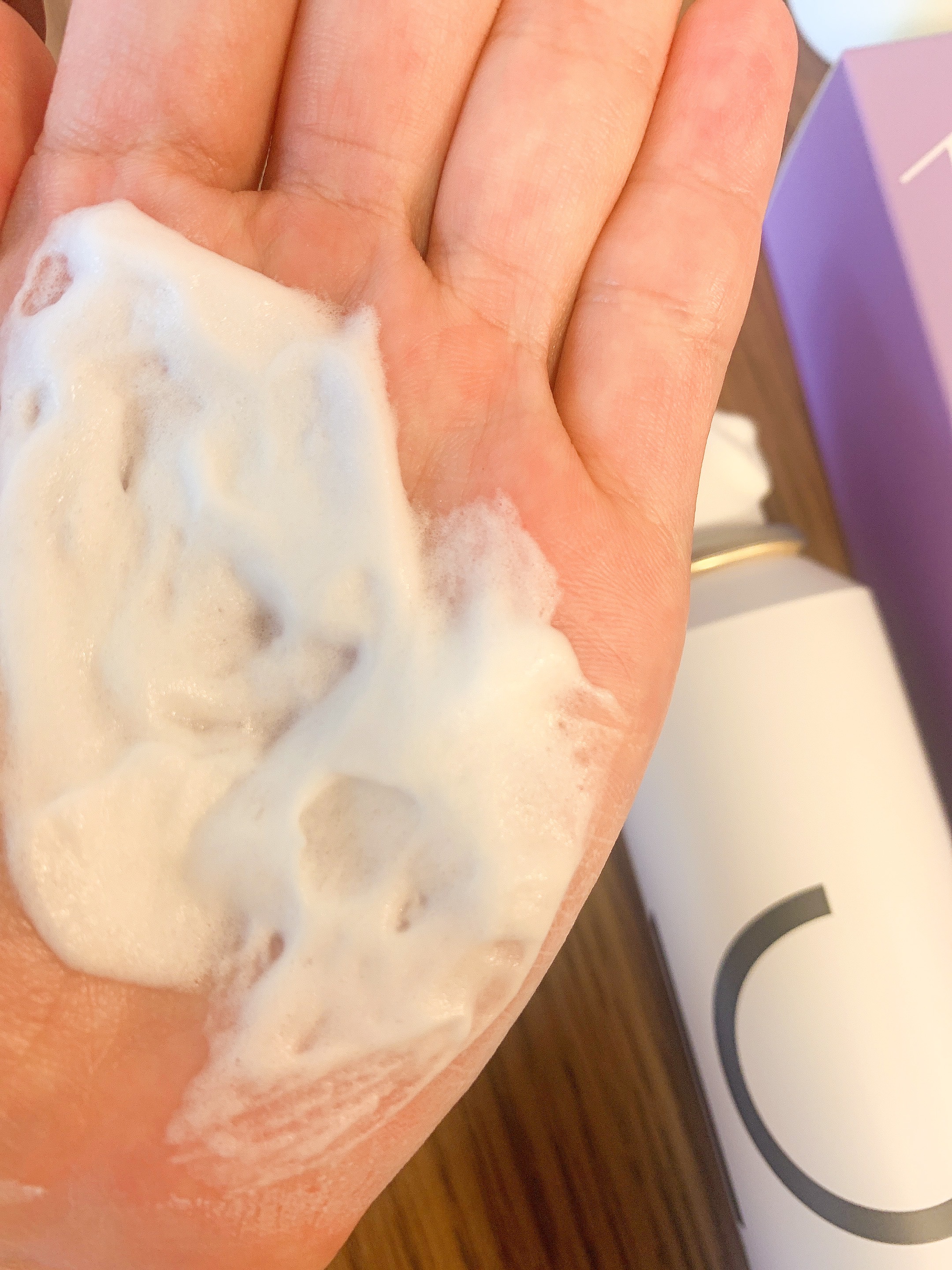 セルフトーニングクレンジング/10SKIN/泡洗顔を使ったクチコミ（3枚目）