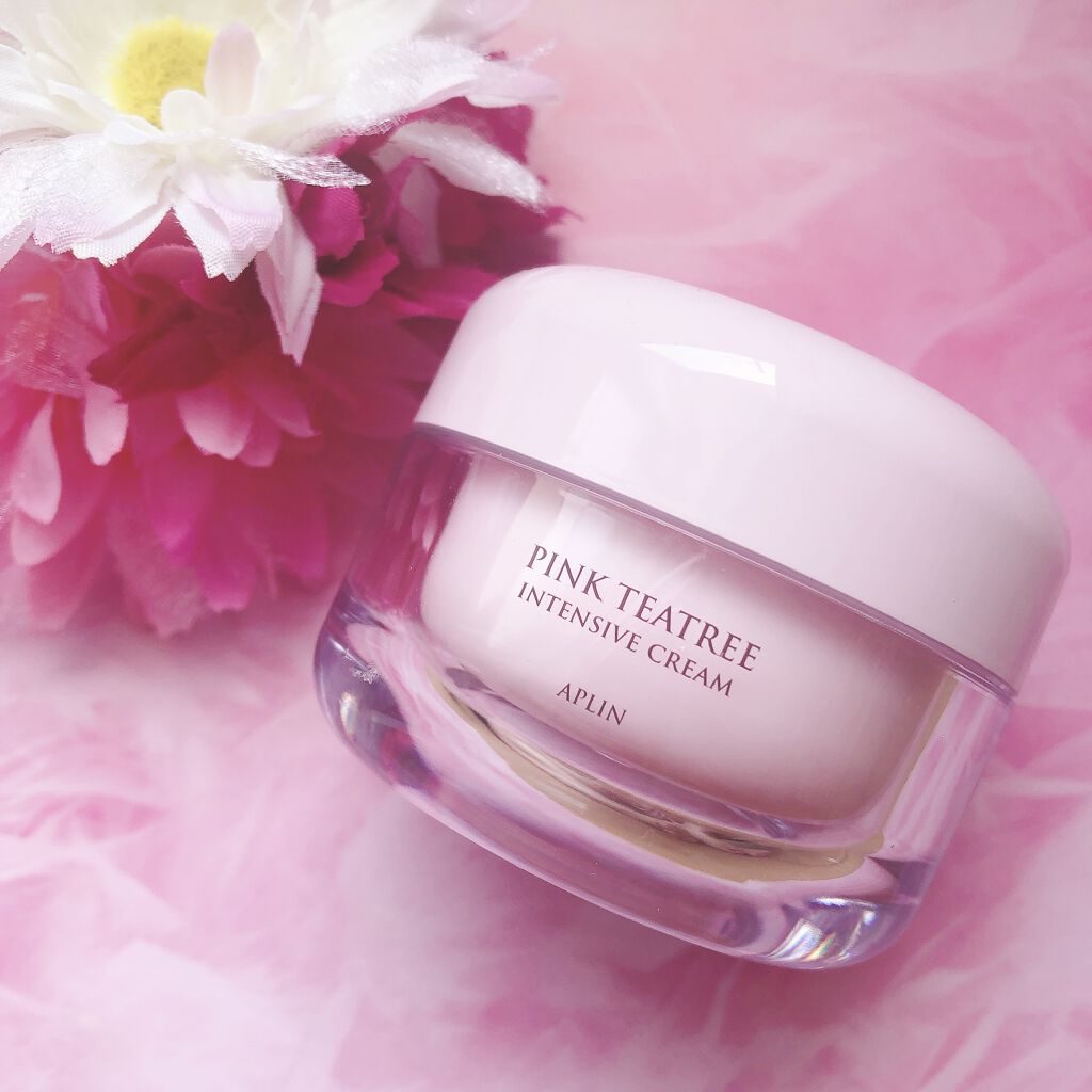 ピンクティーツリークリーム/APLIN/フェイスクリームを使ったクチコミ（1枚目）
