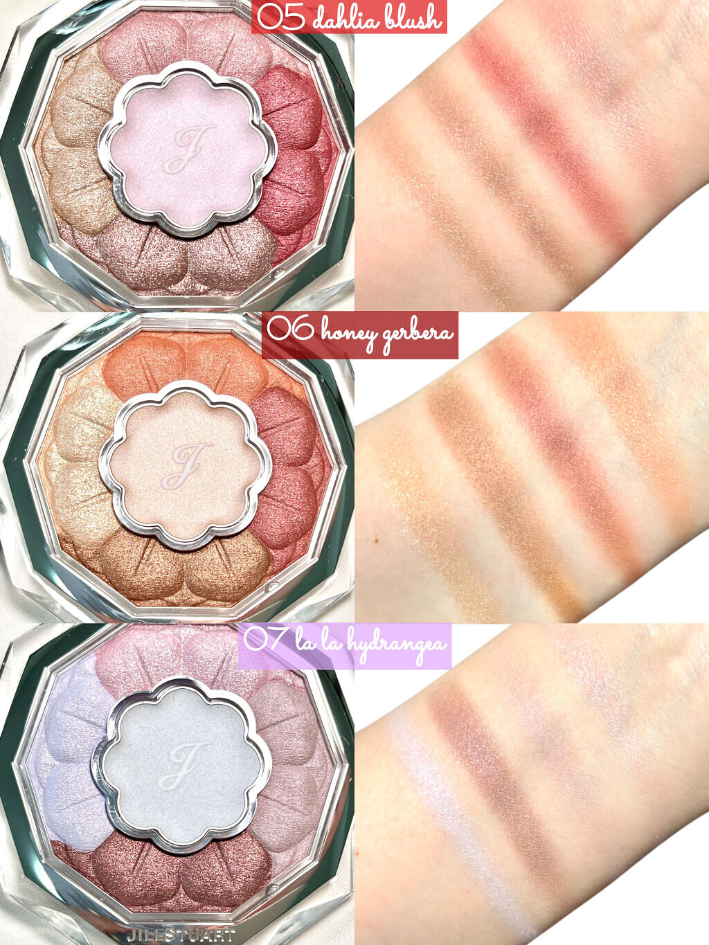 ジルスチュアート ブルームクチュール アイズ｜JILL STUARTの人気色を