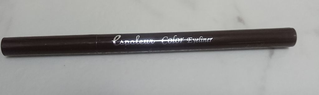 エスポルールカラーアイライナー ダークブラウン/エスポルール/リキッドアイライナーを使ったクチコミ（1枚目）