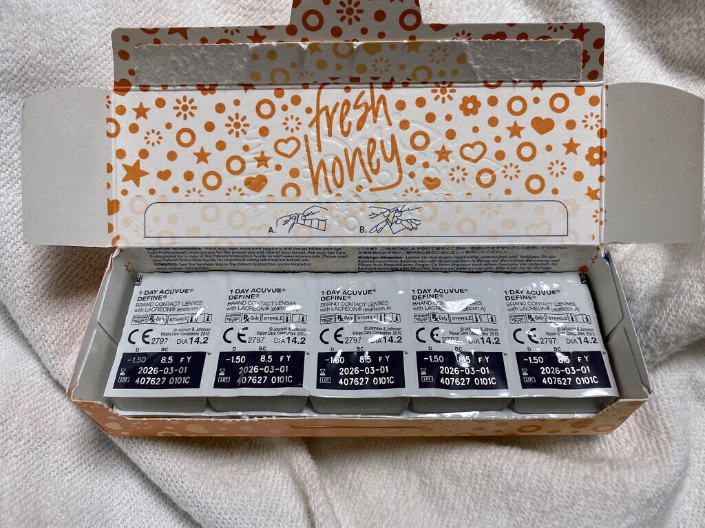 ワンデーアキュビュー®ディファイン®モイスト®/アキュビュー® ディファイン®/ワンデー(1DAY)カラコンを使ったクチコミ(2枚目)