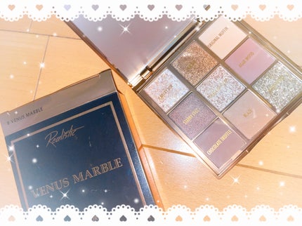 VenusMarble 9色アイシャドウパレット/Venus Marble/アイシャドウパレットを使ったクチコミ(2枚目)