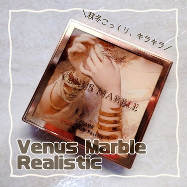 VenusMarble 9色アイシャドウパレット Realistic(リアリスティック）/Venus Marble/パウダーアイシャドウを使ったクチコミ（1枚目）