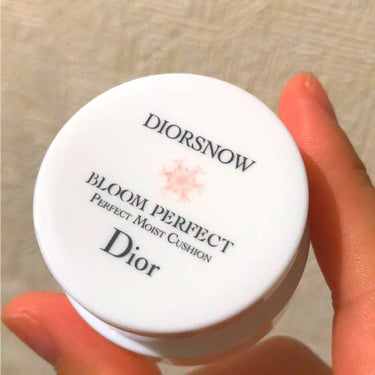 スノー ブルーム パーフェクト クッション SPF50／PA+++/Dior/クッションファンデーションを使ったクチコミ（1枚目）