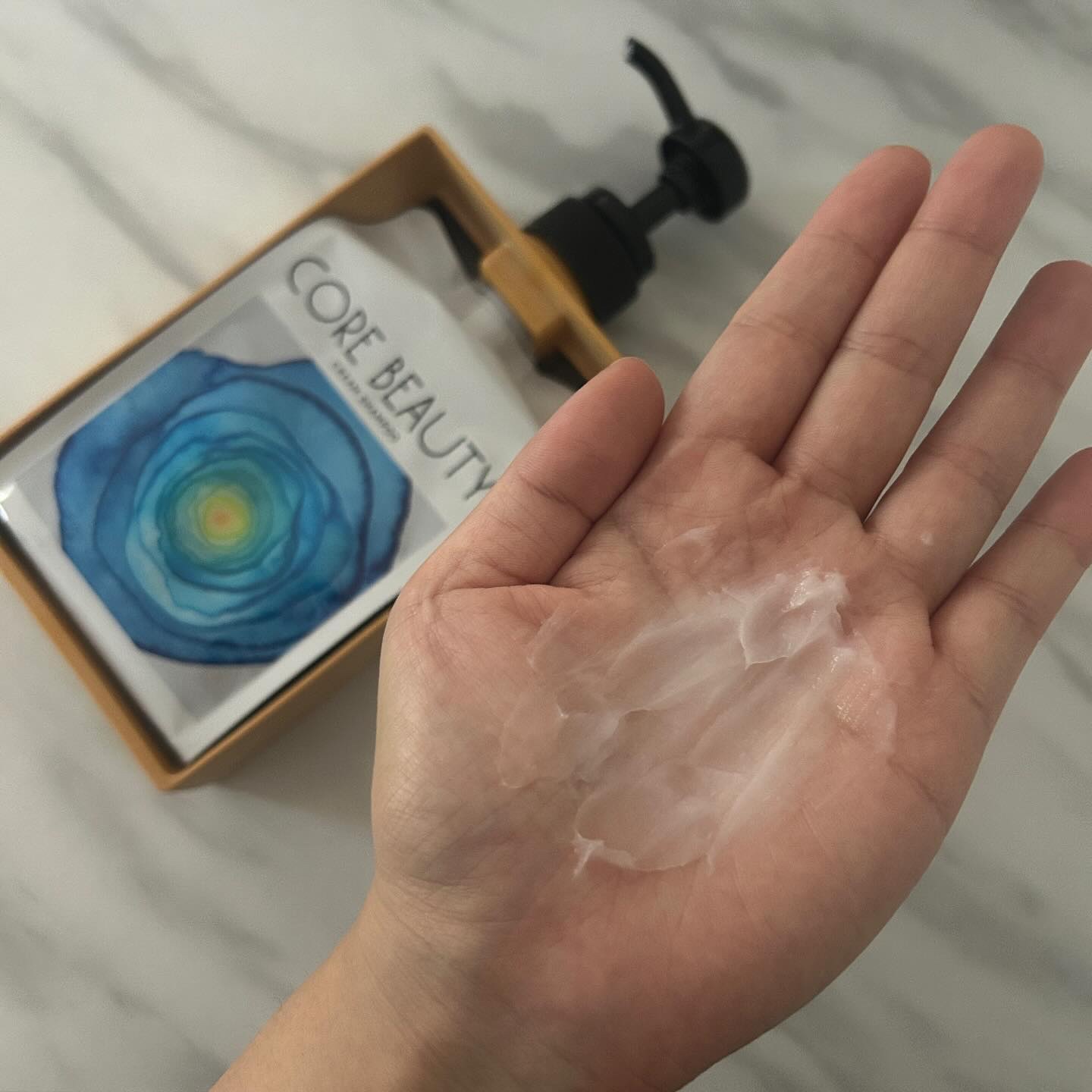 クリームシャンプー/CORE BEAUTY/市販シャンプーを使ったクチコミ（3枚目）