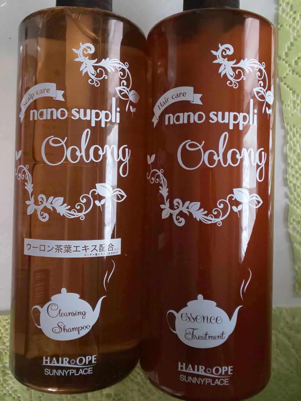 クレンジングシャンプー ウーロン/ナノサプリ/市販シャンプーを使ったクチコミ（1枚目）