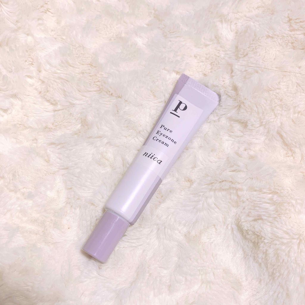 ニイカ ピュアアイゾーンクリーム/niica/アイケア・アイクリームを使ったクチコミ（1枚目）