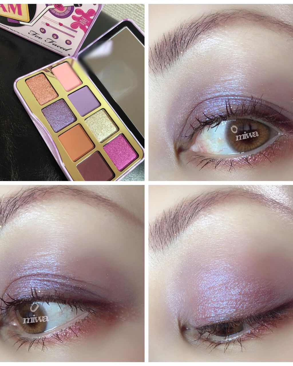  ザッツ マイ ジャム！ ミニ アイシャドウ　パレット ​/Too Faced/アイシャドウパレットを使ったクチコミ（2枚目）