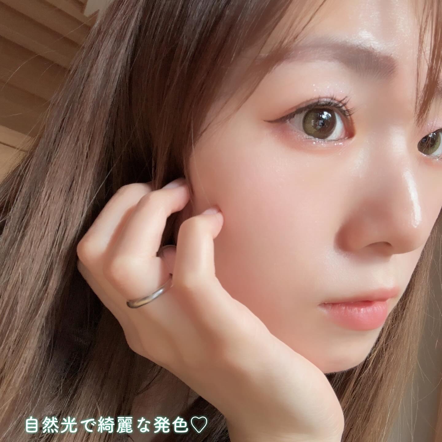 Glowy 1day/OLENS/ワンデー（１DAY）カラコンを使ったクチコミ（3枚目）