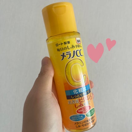 薬用しみ対策 美白化粧水 しっとりタイプ/メラノCC/化粧水を使ったクチコミ(1枚目)