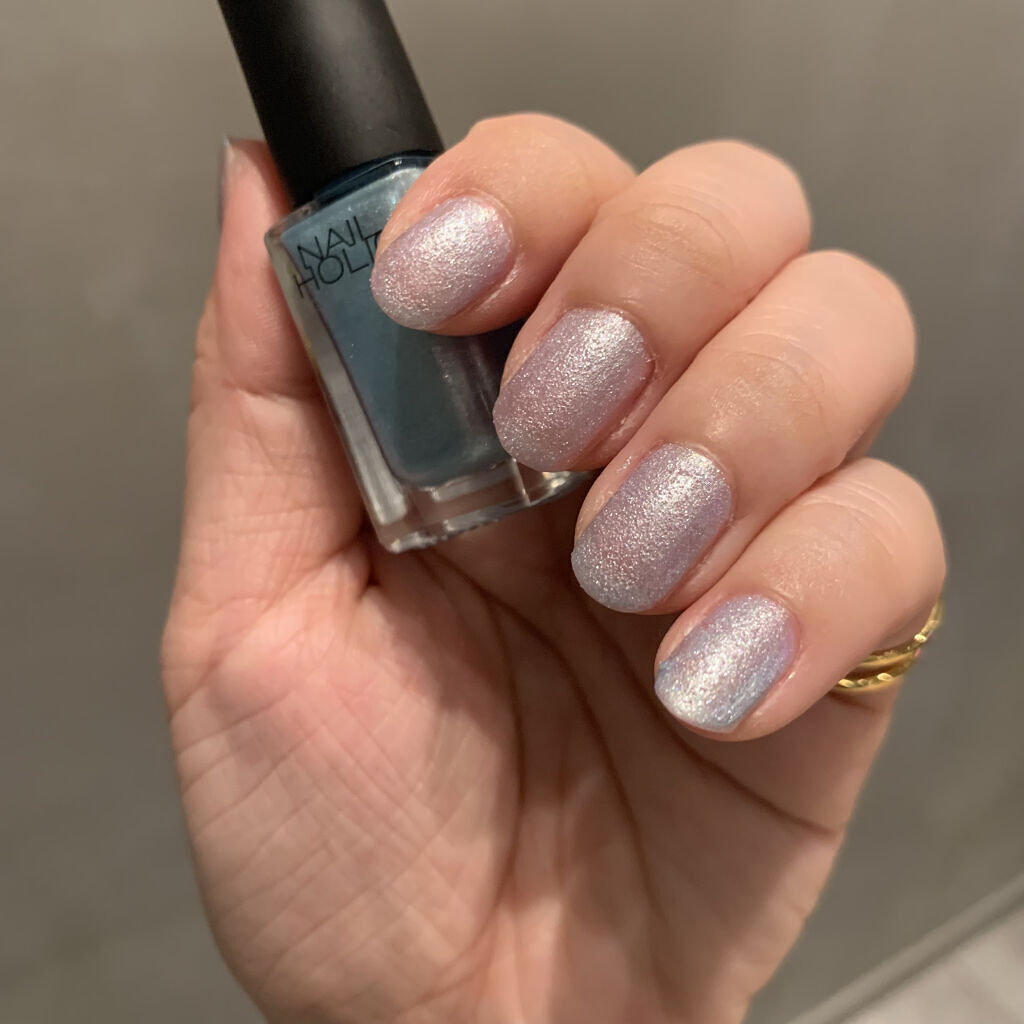 ネイルホリック フローズンシュガー BL961/ネイルホリック/マニキュアを使ったクチコミ（2枚目）