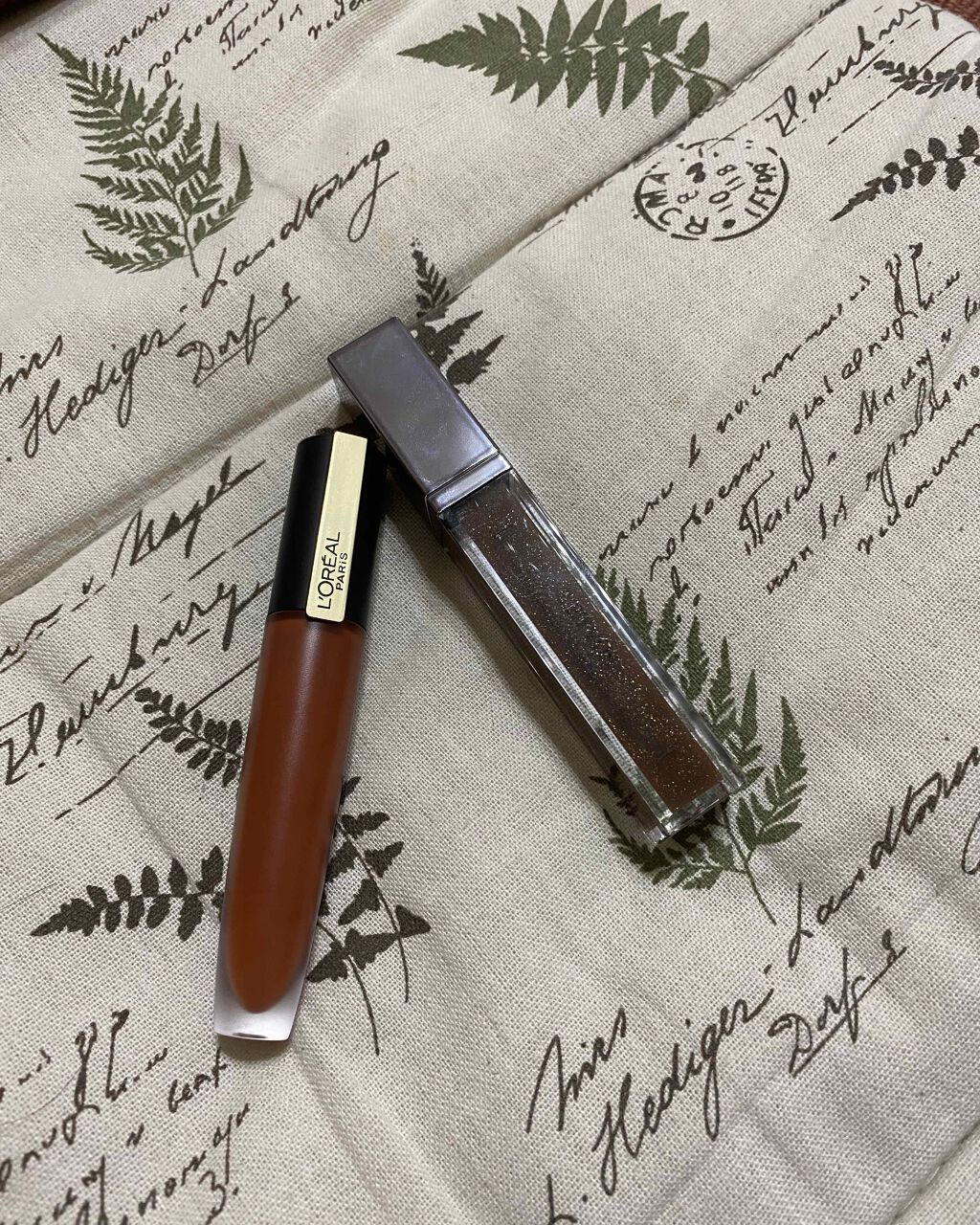 ミネラルリッププランパー シアー スパークルセピア(限定色)/エトヴォス/リッププランパーを使ったクチコミ（1枚目）