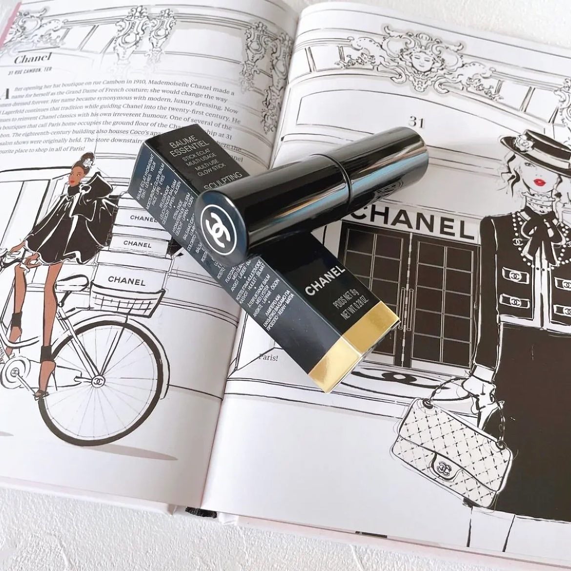 ボーム エサンシエル/CHANEL/スティックハイライトを使ったクチコミ(1枚目)